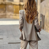 Alexandra™ | Chic Plaid Set - Casual Elegance