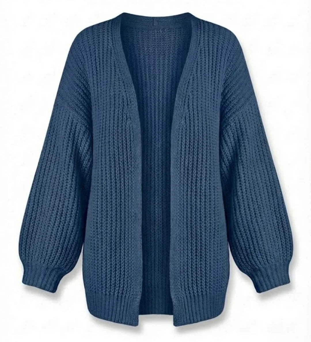 Katya™ | Chunky Knit Oversized Open Cardigan
