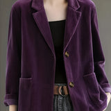 Clarabelle™ | Elegant Corduroy Blazer