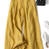 Jani™ | Retro Flared Linen Pants