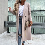 Margot™ | Double-Breasted Longline Tailored Coat