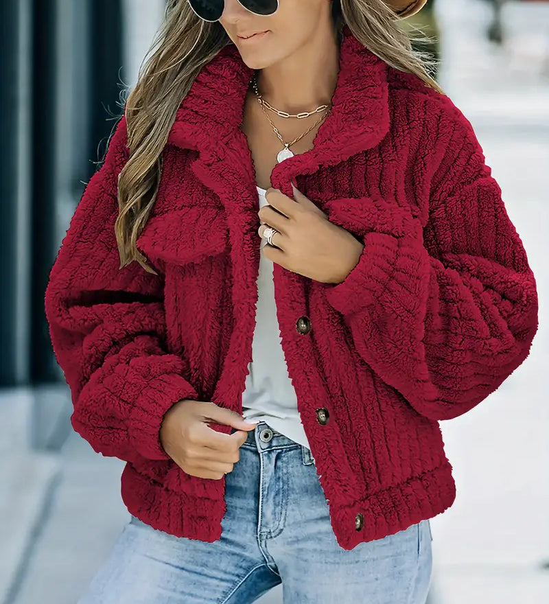 Luna™ | Casual Teddy Jacket
