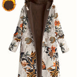 Flora™ | Long Floral Coat