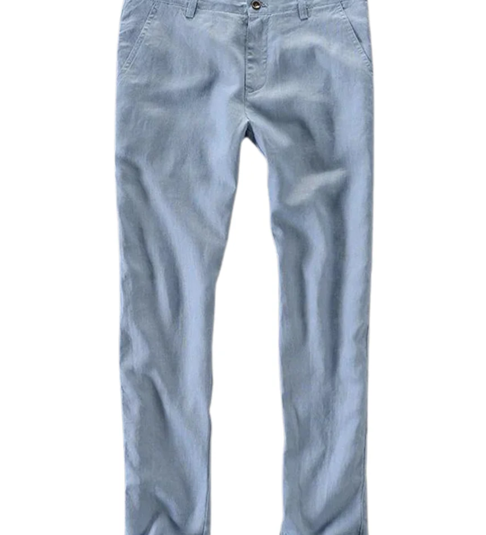 Lightweight Mykonos Linen Trousers