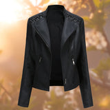 Veronica™ | Elegant Leather Jacket for Women