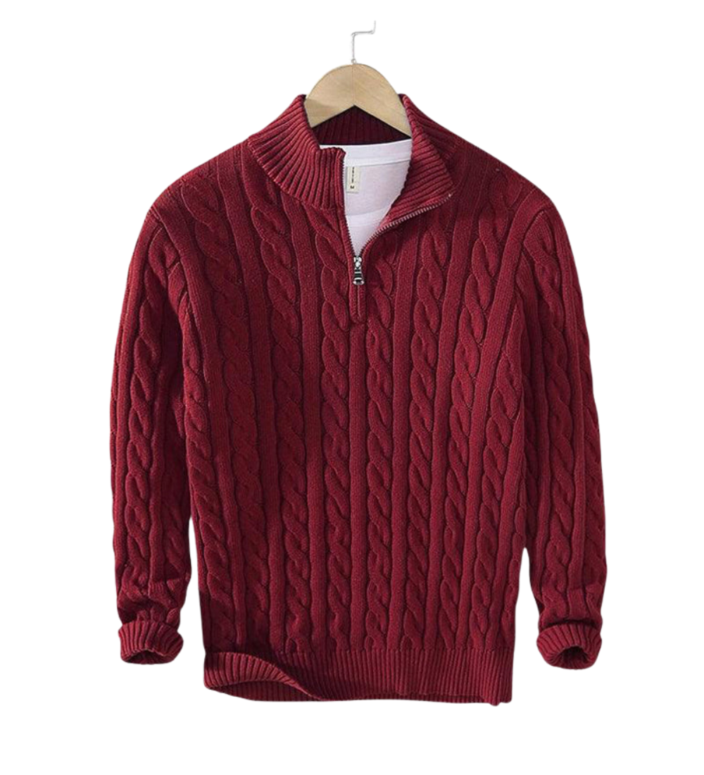 Givalli Zip-Front Sweater