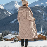 Tali v2™ | Faux-Fur Collar Quilted Wrap Puffer Coat
