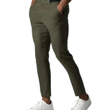 Elio Flexible Cotton Trousers