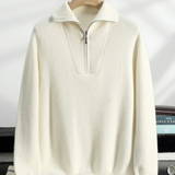 Portofino Cashmere Half-Zip Pullover