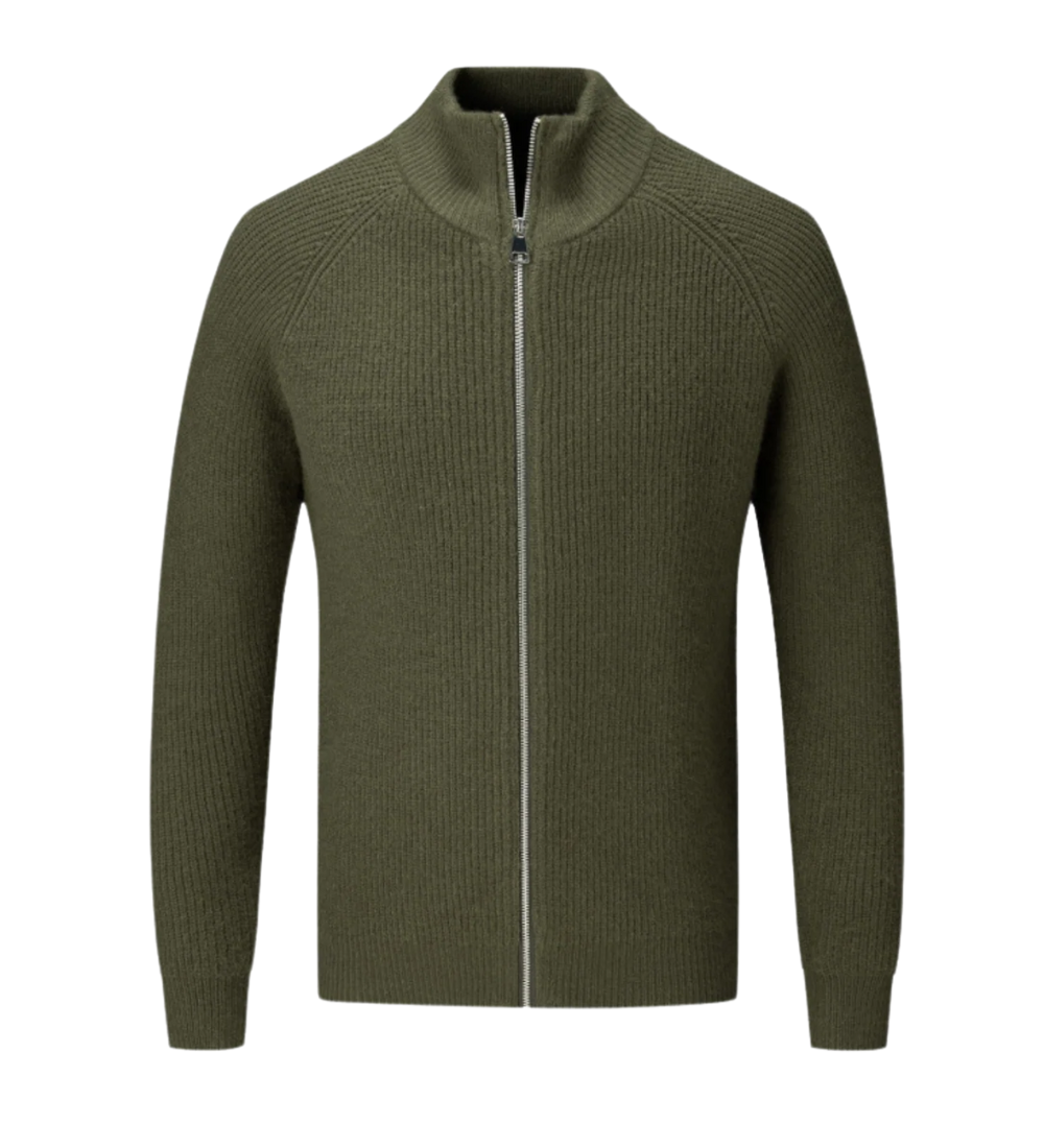 All-Season Merino Wool Zipper Jacket