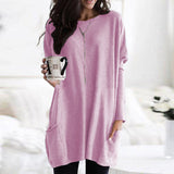 Edandi™ | Elegant Cotton Sweater with Pockets