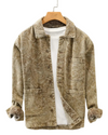 Brown denim jacket