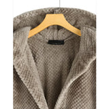 Dana™ | Cozy Relaxed-Fit Ribbed Hooded Coat
