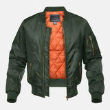Chic Quilted Bomber Jacket