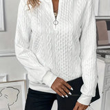 Clio™ | Elegant and Comfortable Zip Pullover