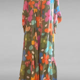 Relaxed Floral Maxi Dress