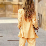Alexandra™ | Chic Plaid Set - Casual Elegance