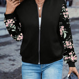 Odette™ | Elegant Floral Print Jacket