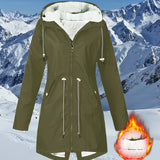 Teresa™ | Warm Fleece-Lined Waterproof Hooded Parka Coat