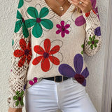 Antonina™ | Elegant V-Neck Sweater
