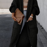 Suri™ | Elegant Deep V-Neck Cardigan - Comfort and Elegance