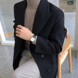 Chic Double-Breasted Overcoat