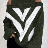 Noa™ | Elegant Off-Shoulder Sweater