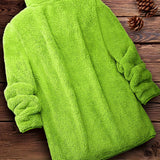 Yara™ | Elegant Zip-Up Fleece Coat