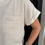 Raw Hem Wide Leg Pant Set