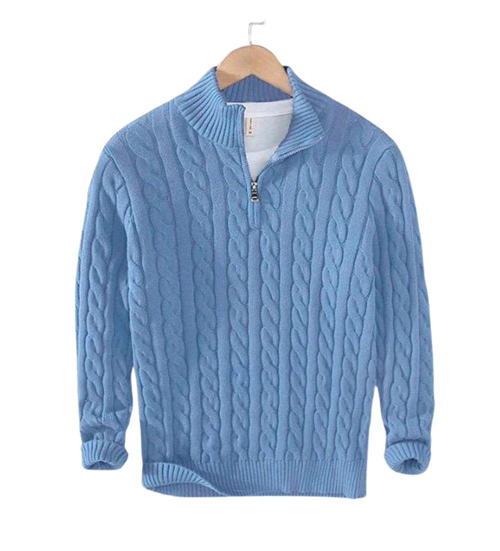Givalli Zip-Front Sweater