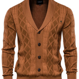 Men's Premium Button-Up Wool Cardigan
