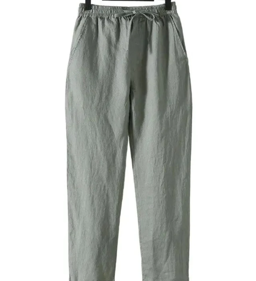 Palm Springs Lightweight Linen Trousers