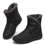 Lucero™ | Quilted Fleece-Lined Zip Winter Boots