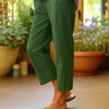 Brigida™ | Elegant and Lightweight Summer Cotton Pants