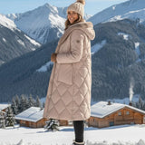 Tali v2™ | Faux-Fur Collar Quilted Wrap Puffer Coat