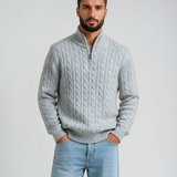 Givalli Zip-Front Sweater
