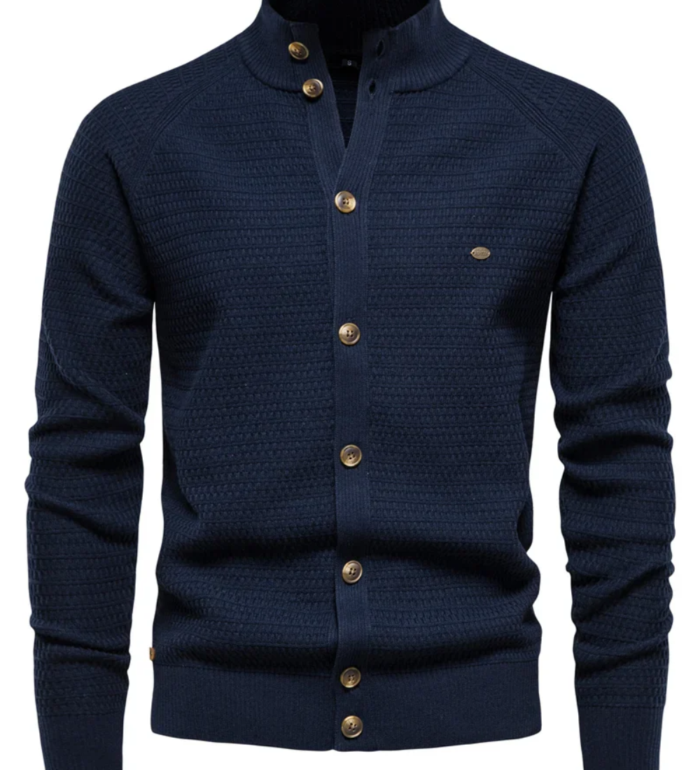 Premium Cotton Knit Cardigan