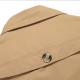 Chic Quilted Trench Coat