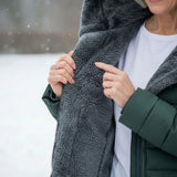Grazia™ | Hooded fleece-lined puffer coat