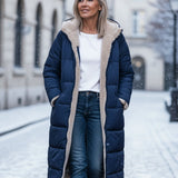 Helena™ | Hooded sherpa-lined puffer coat