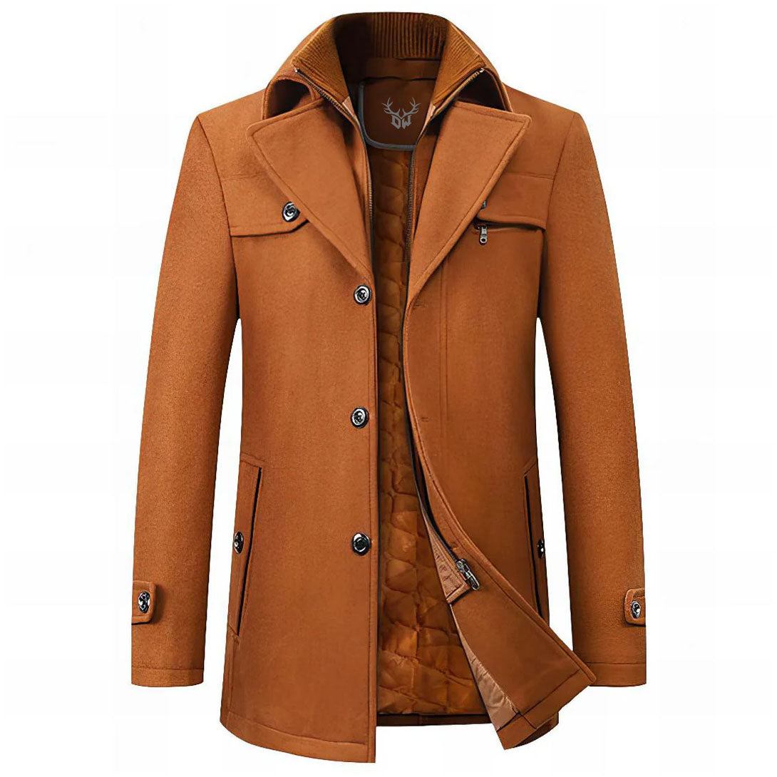 Chic Wool Overcoat