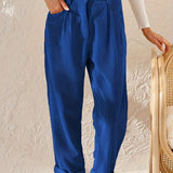 Casual Women's High-Waisted Pants