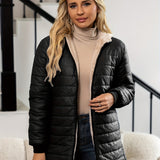 Sophia™ | Sherpa-Lined Quilted Puffer Jacket