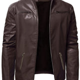 Relaxed Leather Jacket