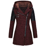 Rosemary™ | Asymmetrical Zipper Coat