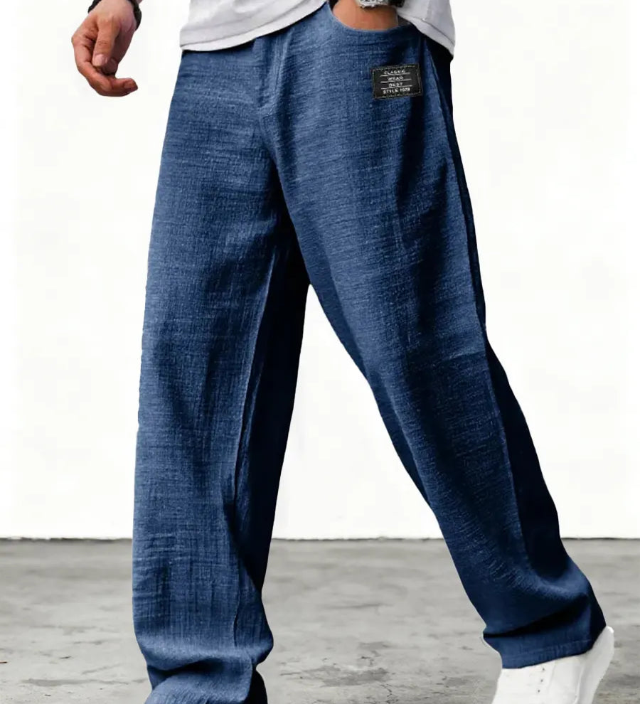 Lusitana Fashion - Relaxed Linen Trousers