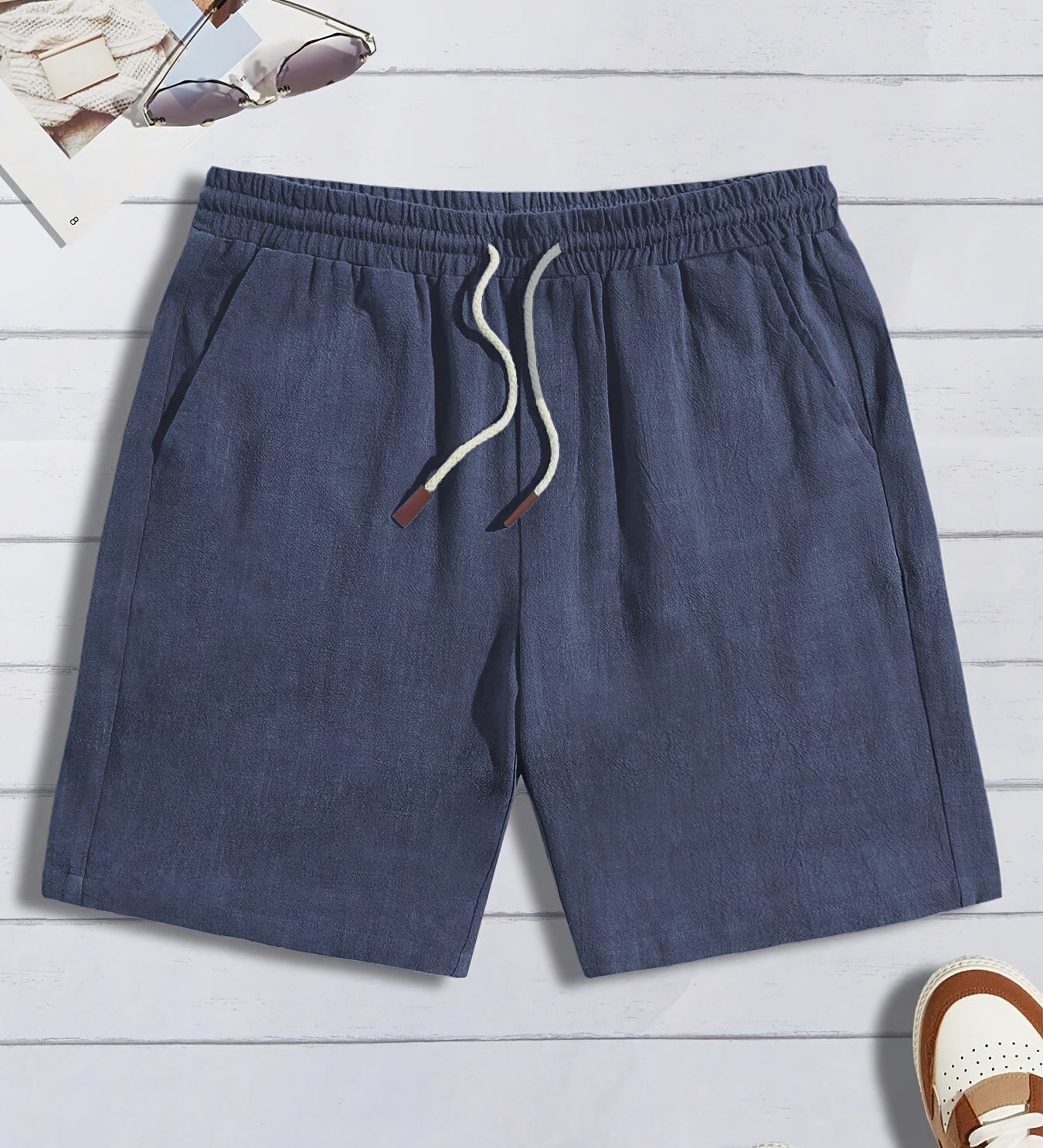 Relaxed Linen Shorts