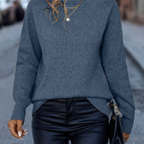 Yolanda™ | Warm Elegant Ribbed Turtleneck Sweater