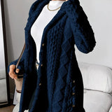 Mel™ | Cozy Hooded Cardigan