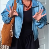 Valentina™ | Elegant Denim Jacket